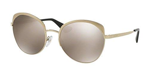 Prada Women's Metal Bridge Mirrored Sunglasses