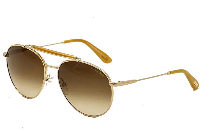 Tom Ford Colin Sunglasses, Gold