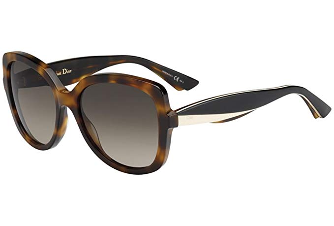 Dior LWG Havana Envol2 Square Sunglasses Lens Category 3