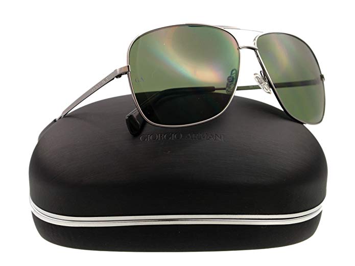 Giorgio Armani 771/S Navigator Full Rim Sunglasses - Ruthenium/Foster