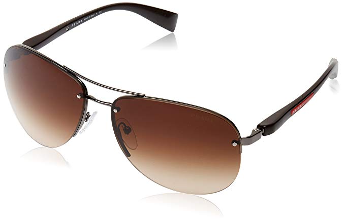 PRADA Sport PS56MS Sunglasses: Color - 5AV6S1, Size 65-14-130