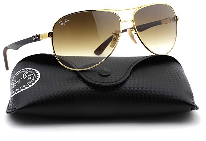 Ray-Ban RB8313 Carbon Fibre Aviator Unisex Sunglasses