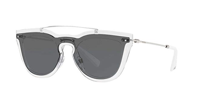 Valentino VA4008 502487 Transparent VA4008 Round Sunglasses