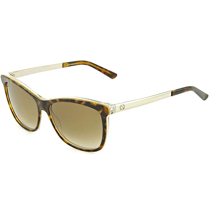 Gucci Sunglasses - 3675 / Frame: Havana Embossed Lens: Brown Gradient