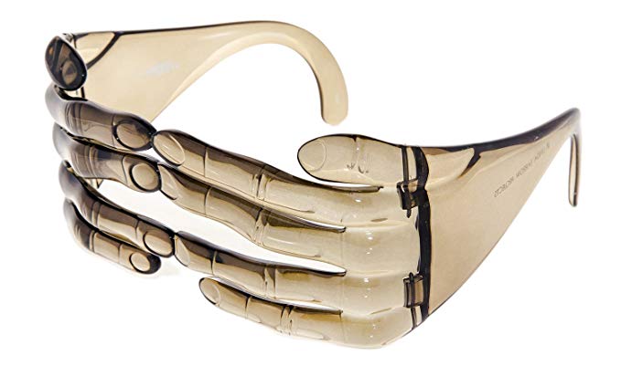 LINDA FARROW Jeremy Scott Brown Crystal Hands Fashion Accessory JS/HANDS