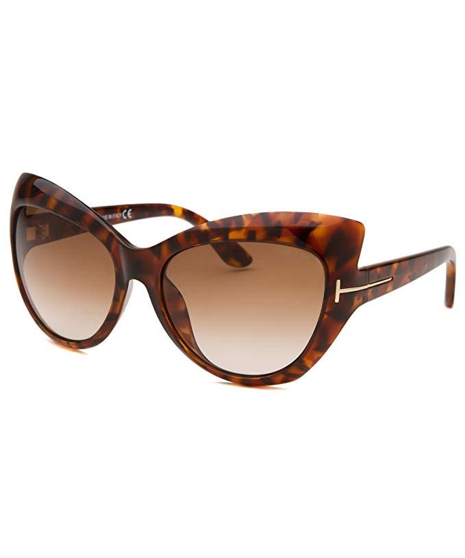 Tom Ford Women's Bardot Cat Eye Sunglasses - Havana