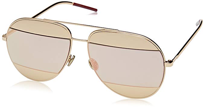 Dior Womens Split 59Mm Metal Aviator Sunglasses