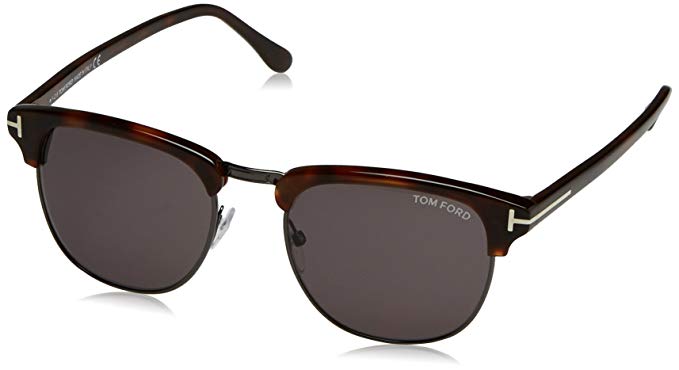 Sunglasses Tom Ford Henry Tf 248 Ft0248 52a Dark Havana / Smoke Review